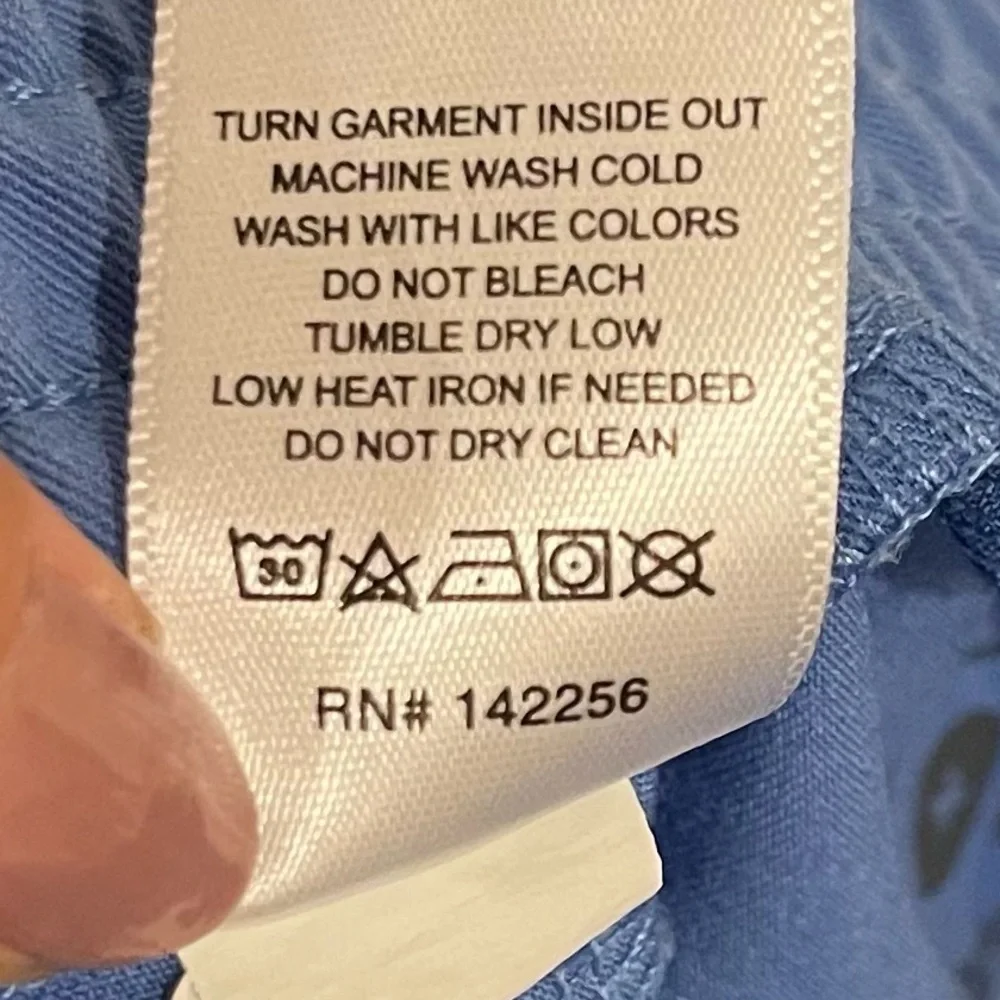 Figs Limited Edition Scrubs Yola Cargo Pants Men’s Size XL Blue TW2000R